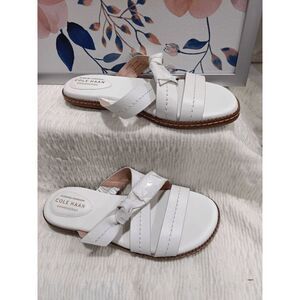 Cole Haan Women's Cloud All Day Flat Sandals - Optic White 7M